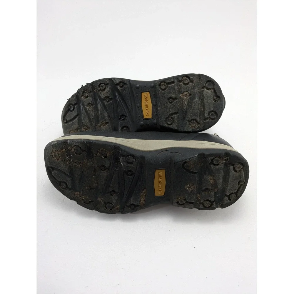 Womens LaCrosse Alpha Meadow 3.5in Black Rubber Work Shoes 656142‎ Size 7